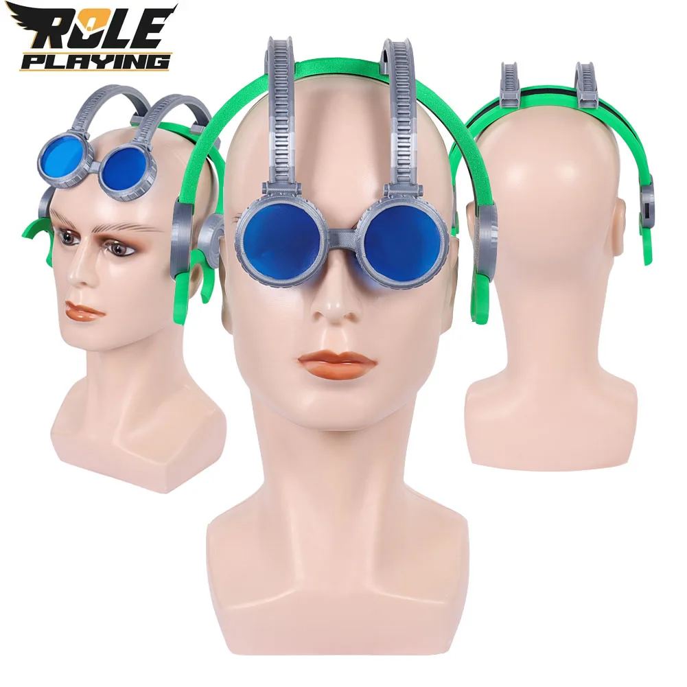 Usopp Cosplay Goggles Eyewear Men Fantasy Headwear Roleplay Props Movie Navigation Costume Accessories Halloween Carnival Party