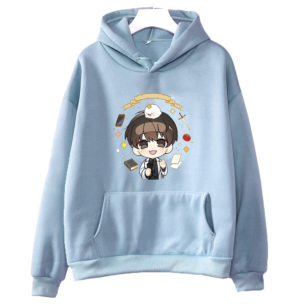 Women Hoodies Anime Omniscient Reader Graphic Sweatshirt Cartoon Comic Kawaii Printing Pullovers for Girls Winter Fleece Clothes