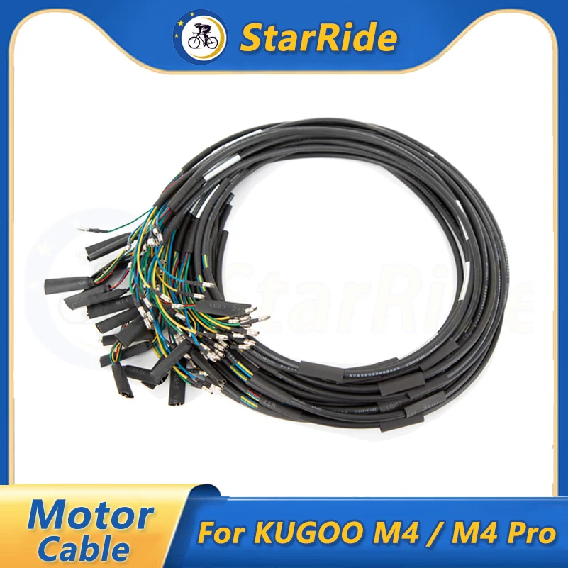 Кабель двигателя для электрического скутера KUGOO M4 / M4 Pro Холла Senor разъем Kickstand 250w 350w 500w мотор 5 проводов запасные части