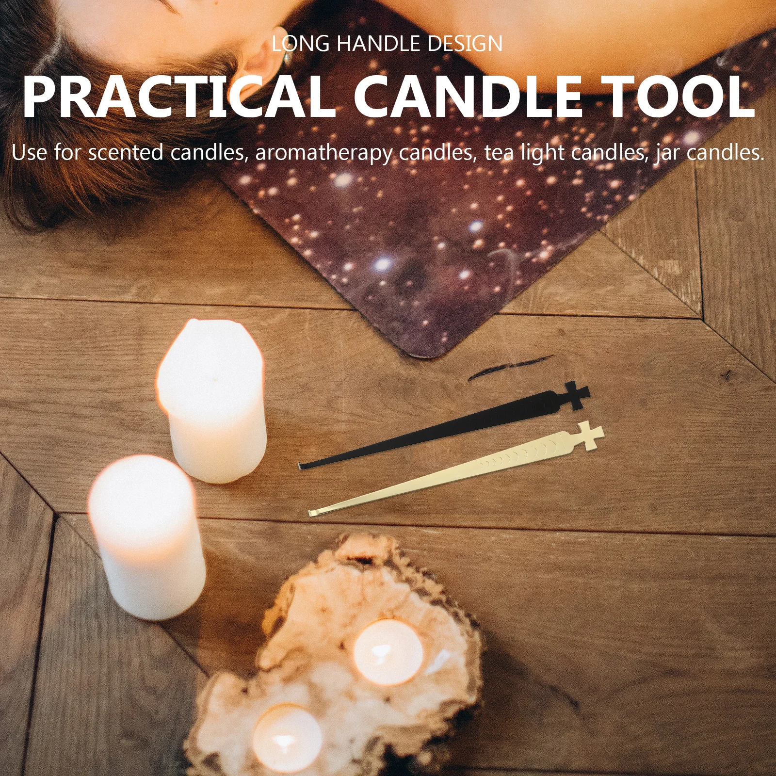 2 قطعة الفولاذ المقاوم للصدأ الفتيل قواطع السنانير اكسسوارات ل الروائح المعطرة الشاي ضوء جرة الشموع الفتيل هوك