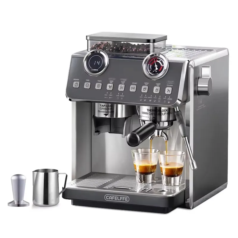 20Bar Home Use Espresso Coffee Maker  Coffee Machine Coffee Machine With Grinder