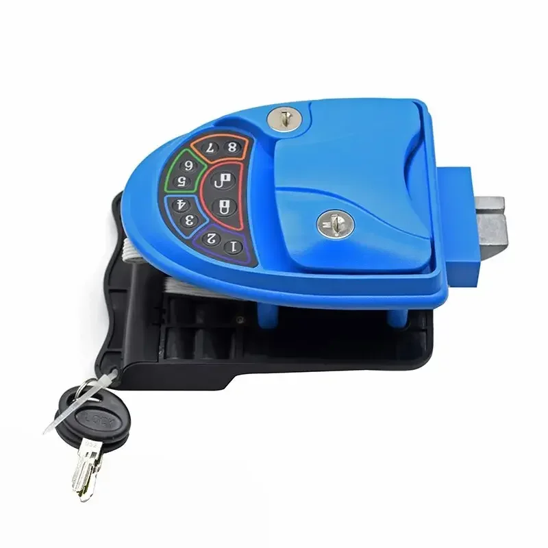 

Keyless Entry Door Lock Latch Handle Knob Deadbolt for Trailer Caravan Camper with Keypad & Fob 20m Wireless Remote Control