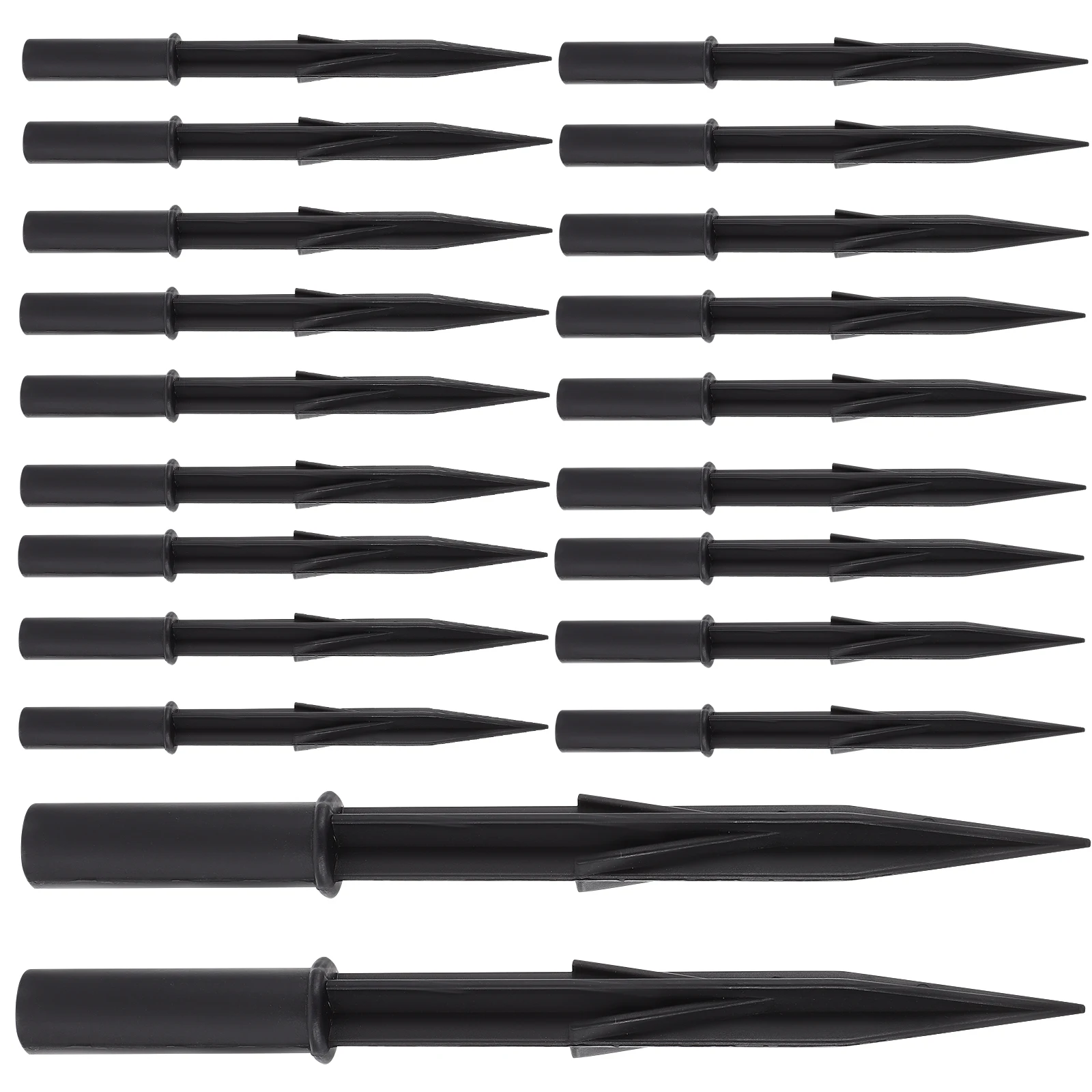 

20 Pcs Solar Lawn Light Stakes for Lights Landscape Ground Power Outdoors Spikes Replacement LED