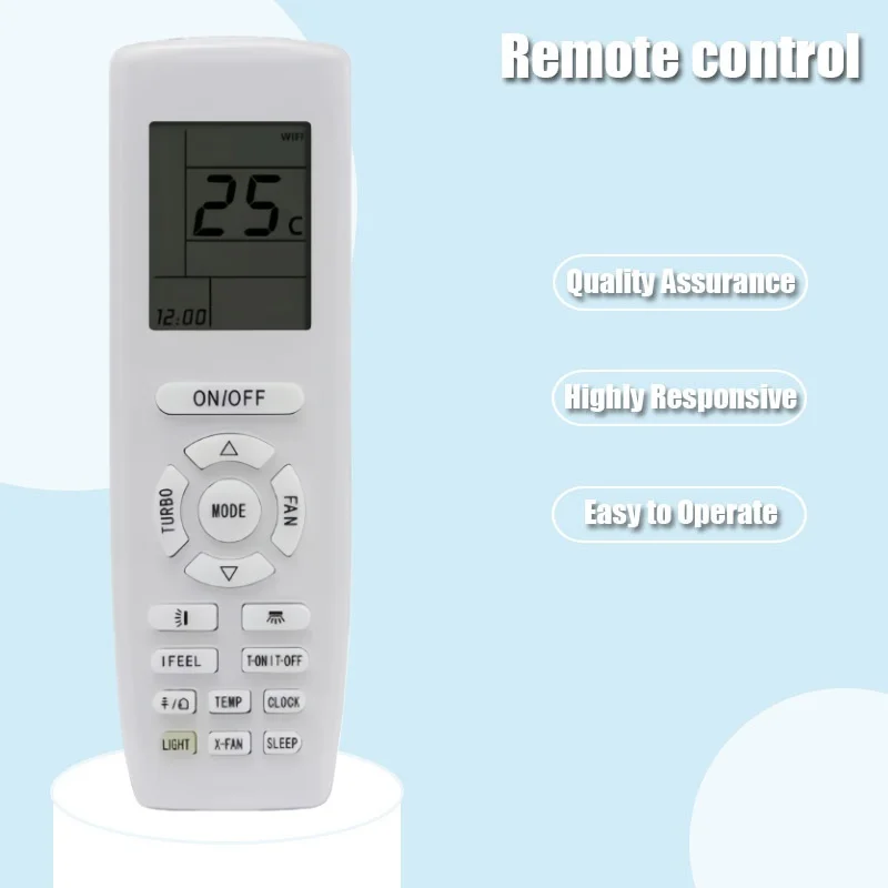 

PERFASCIN YAP1F Replace Remote Control Fit for GREE A/C Air Conditioner YB1F2 YB1FA CM810N0240 CM400N0140 CM400N0070 CM400N0080