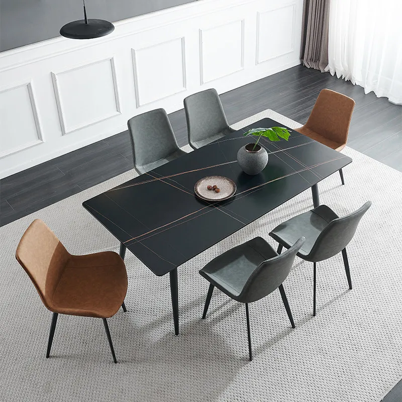 Restaurant Kitchen Dining Table Conference Center Nordic Modern Dining Table Luxury Lounge Reception Mesa Commercial Furniture