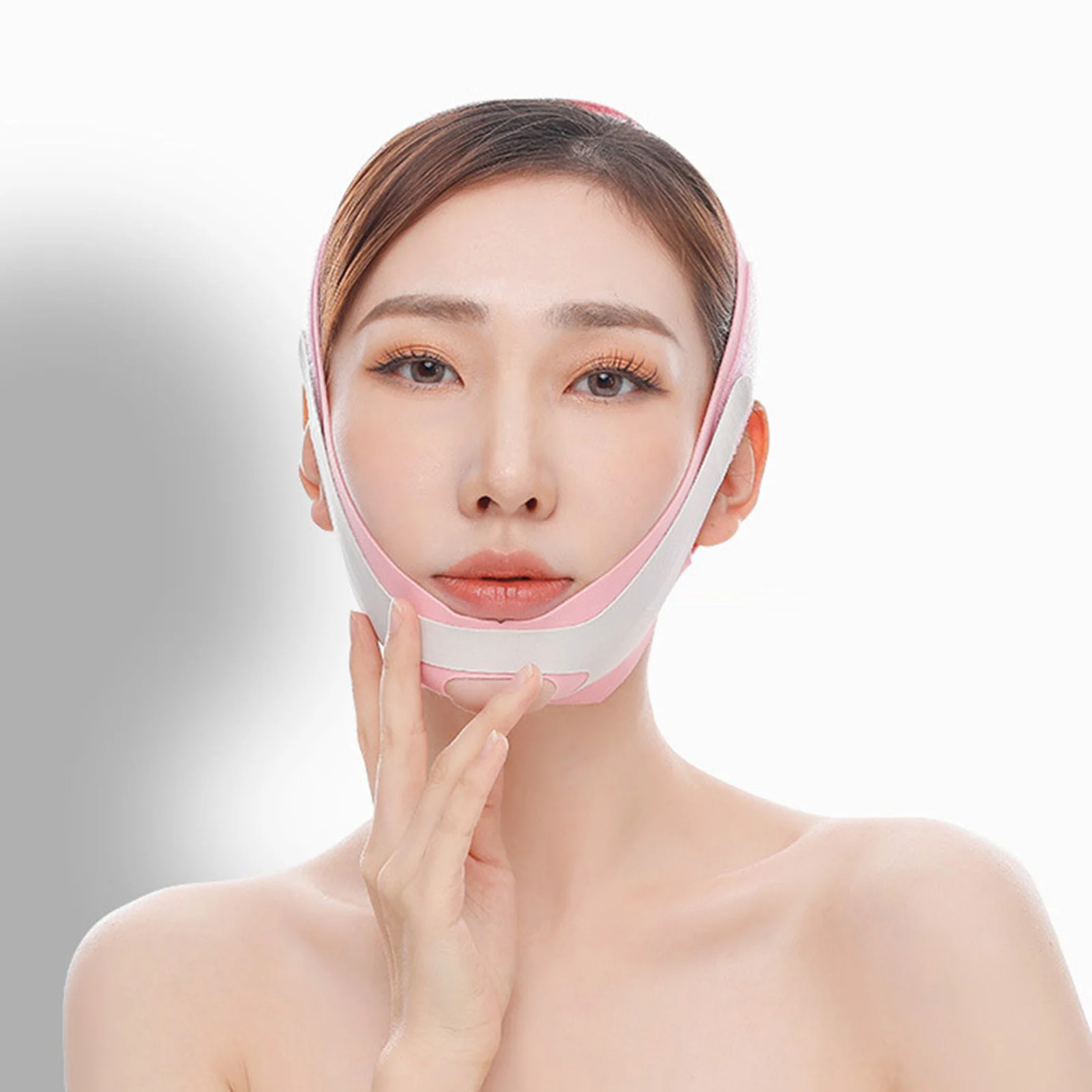 Reusable V line Lifting Mask V Shaped Slimming Face Strap Chin Mask Lift for Preventing Sagging