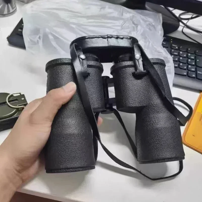 10X50 Binoculars Nitrogen Filled Waterproof HD High Power Low Light Night Vision Rangefinder Telescope For Outdoor Camping