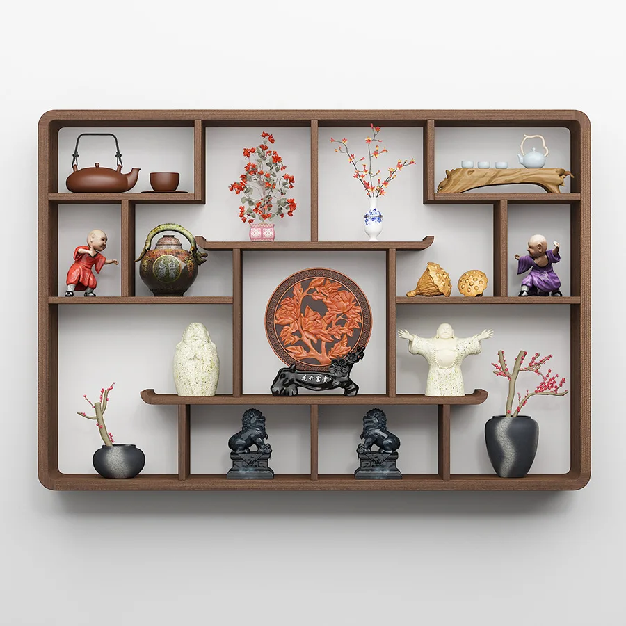 shelf-simple-modern-duobao-pavilion-shelf-tea-set-bogu-solid-wood-new-chinese-teapot-shelf-display-wall