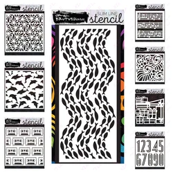 Deco Flower Gifts Galore DIY Layering Stencils Graphics Painting Scrapbooking Stamp Ornament Album Embossed Template Reusable