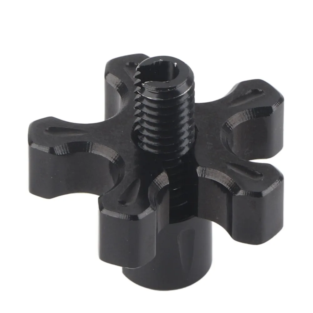 CNC Aluminum Alloy Clutch Cable Adjuster M8 Thread Black Motorcycle Clutch Adjuster Clutch Adjuster Screw UTV Accessory