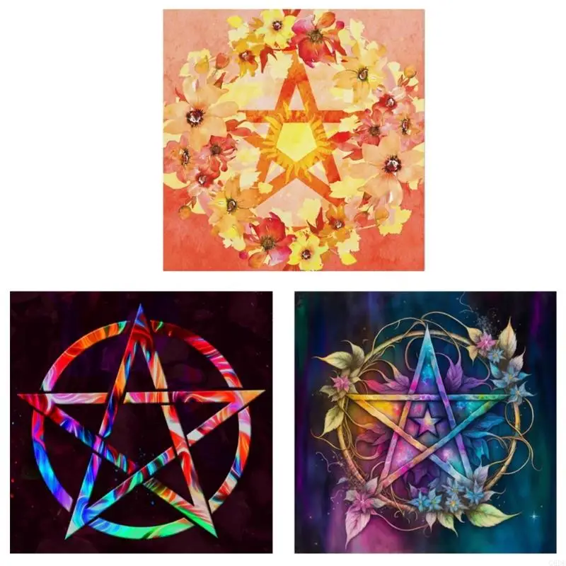 

G6DE Board Game Pad Astrogical Oracles Cover Cover Card Card Divinations Tablecloth
