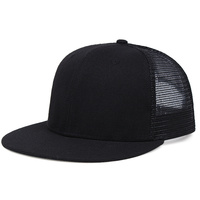 2024 Summer Cool Baseball Caps For Men Women Breathable Mesh Hat Fashion Soild Flat Brim Man Trucker Cap Outdoor Travel Snapback