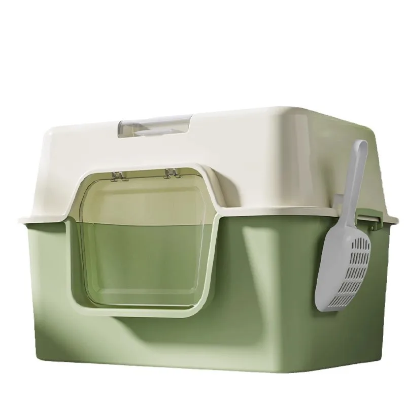 

Large, Toilet Odor-proof And Splash-proof Sand UV Oversized Cat Toilet Oversized Cat Sand Basin