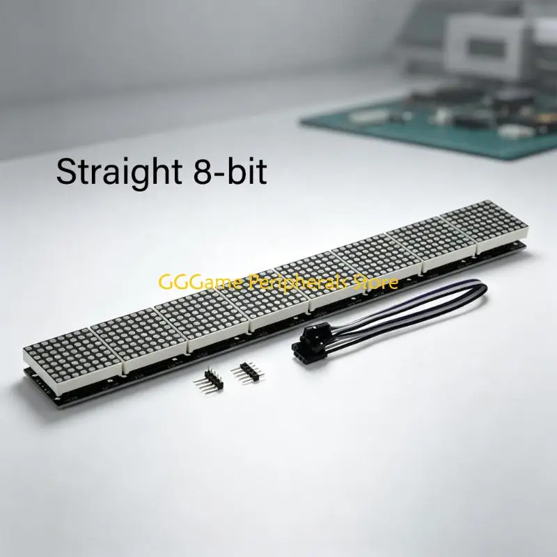 U55B 8x8 Dot Display Module MAX7219 PCB Panel for Counter and Text Displays