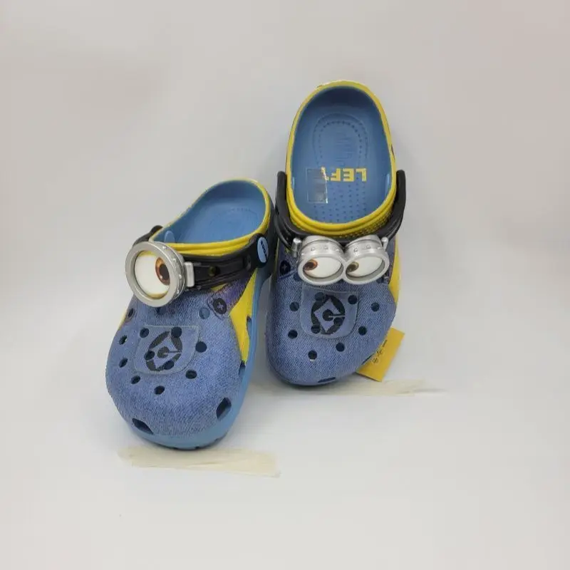 Minions joint parent-child clothing non-slip, lightweight, deodorant, wading outside wearing beach shoes, hole shoes view 5