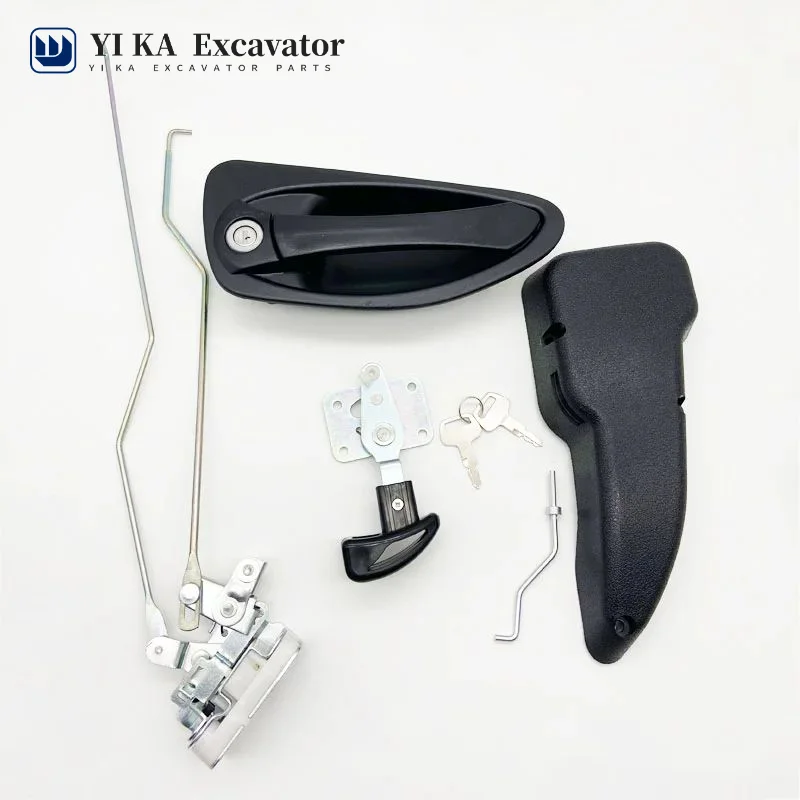 

For Hyunda R215 R225 R275 R305 R335 R485-9 excavating machinery cab Door lock Assembly Lock block handle