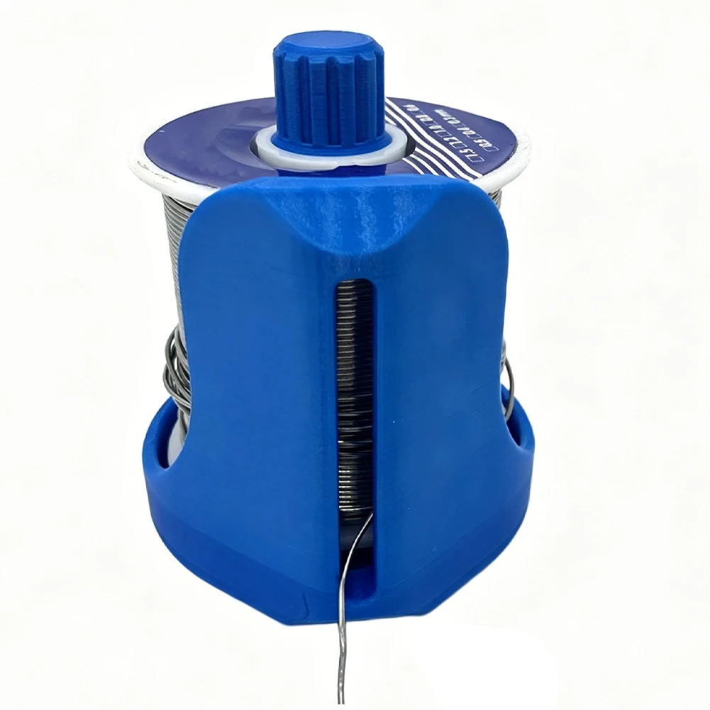 Solder Wire Holder Bracket for Benchtop Soldering Stations - Integrates Seamlessly with Iron and Fume Extractors