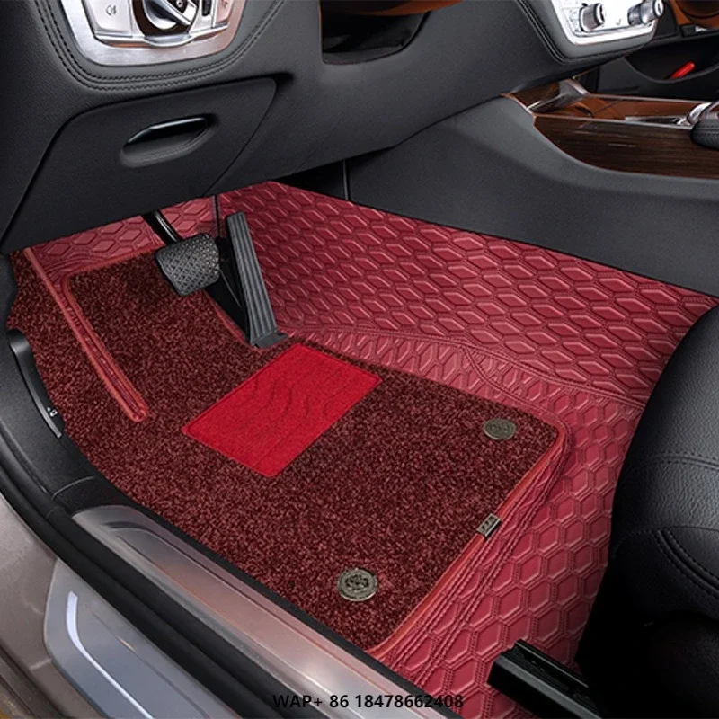 For Byd Han Car Seat Cover Full Surround Breathable Design With Fashionable Foot Pad