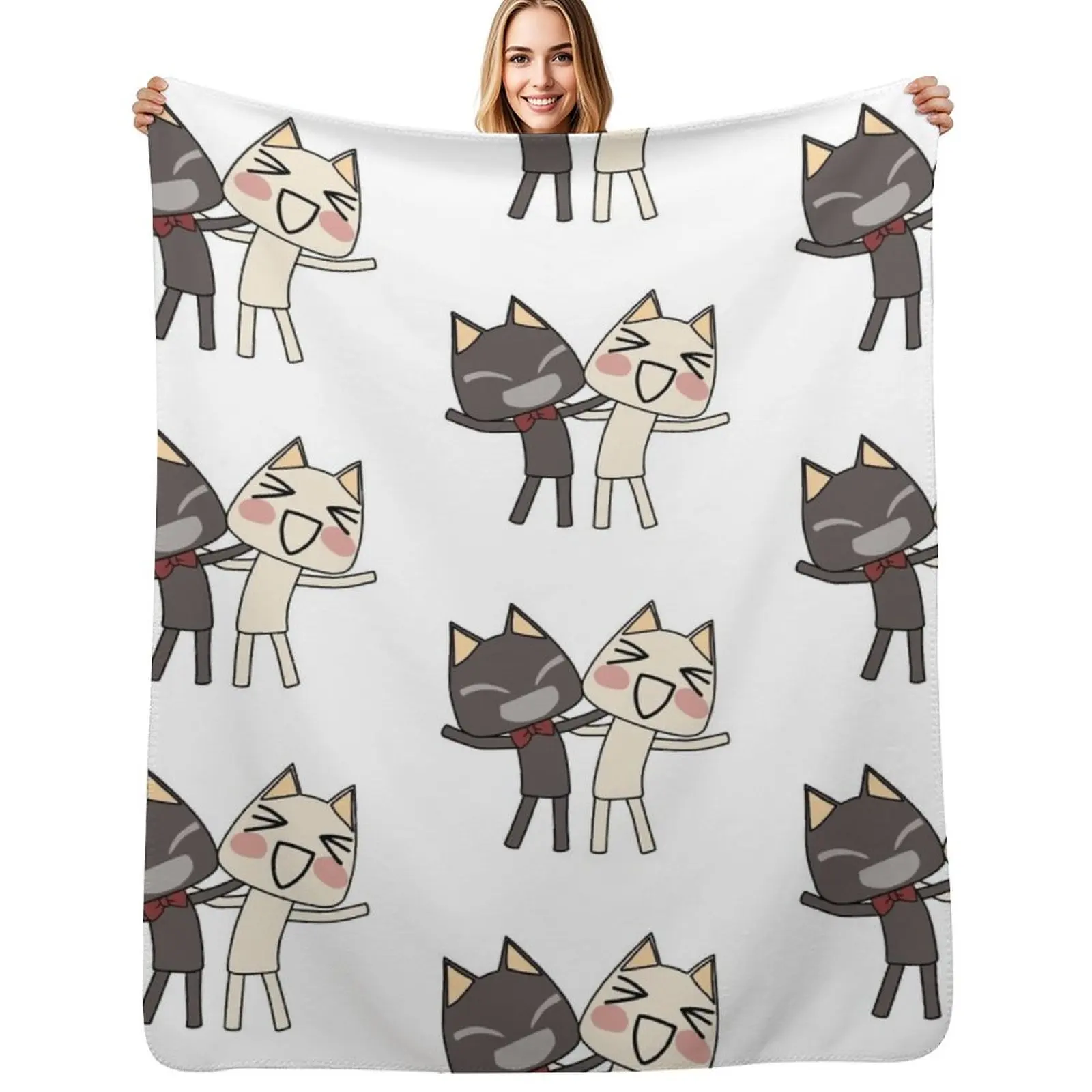 

Kuro and Toro Throw Blanket Cozy Throw Blanket for Bed Sofa Chair