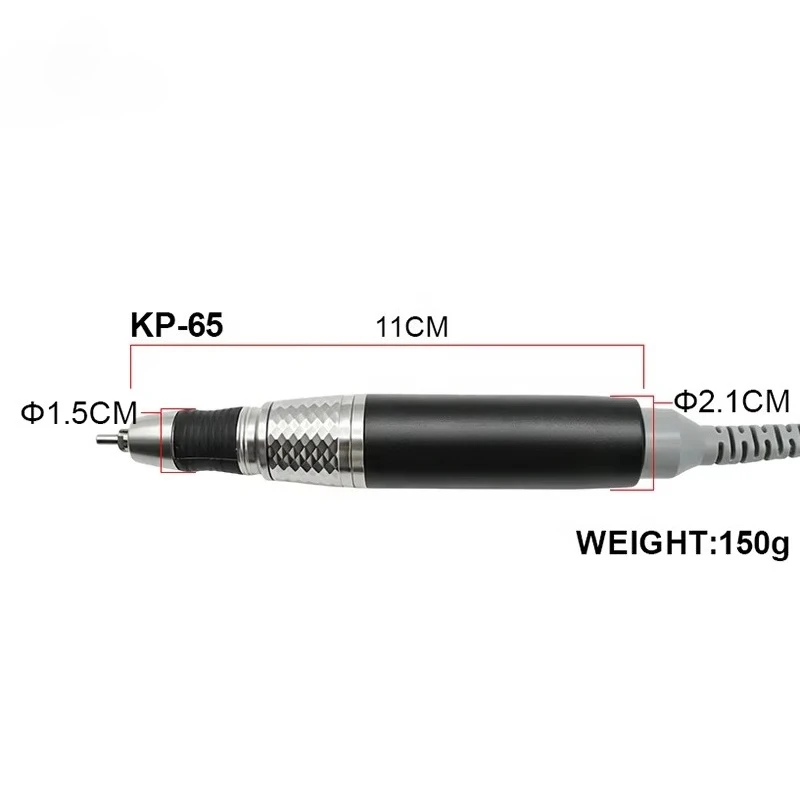 Overseas Stock OEM 28000rpm Japanese UP200 KP-65 Hand Piece Original Replace MANI KP60 Pro KP65 Motor Nail Drill Handpiece Japan