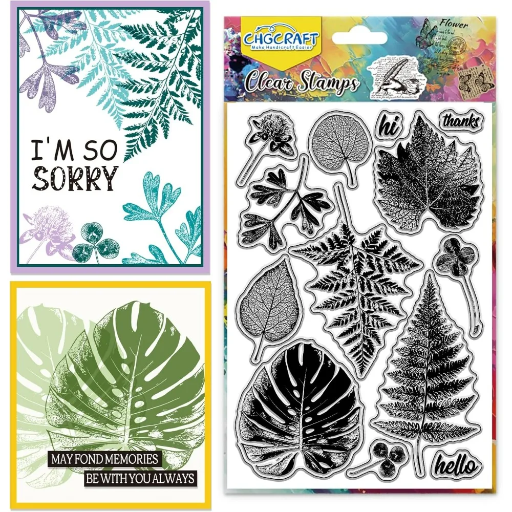 1PC Leaves Veins St…