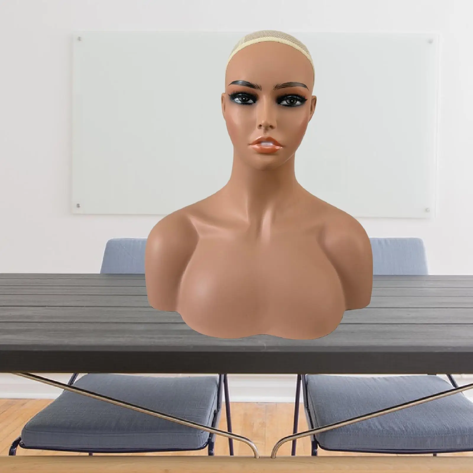 

Female Mannequin Head Professional Wig Display Stand for Pendants Chain Jewelry