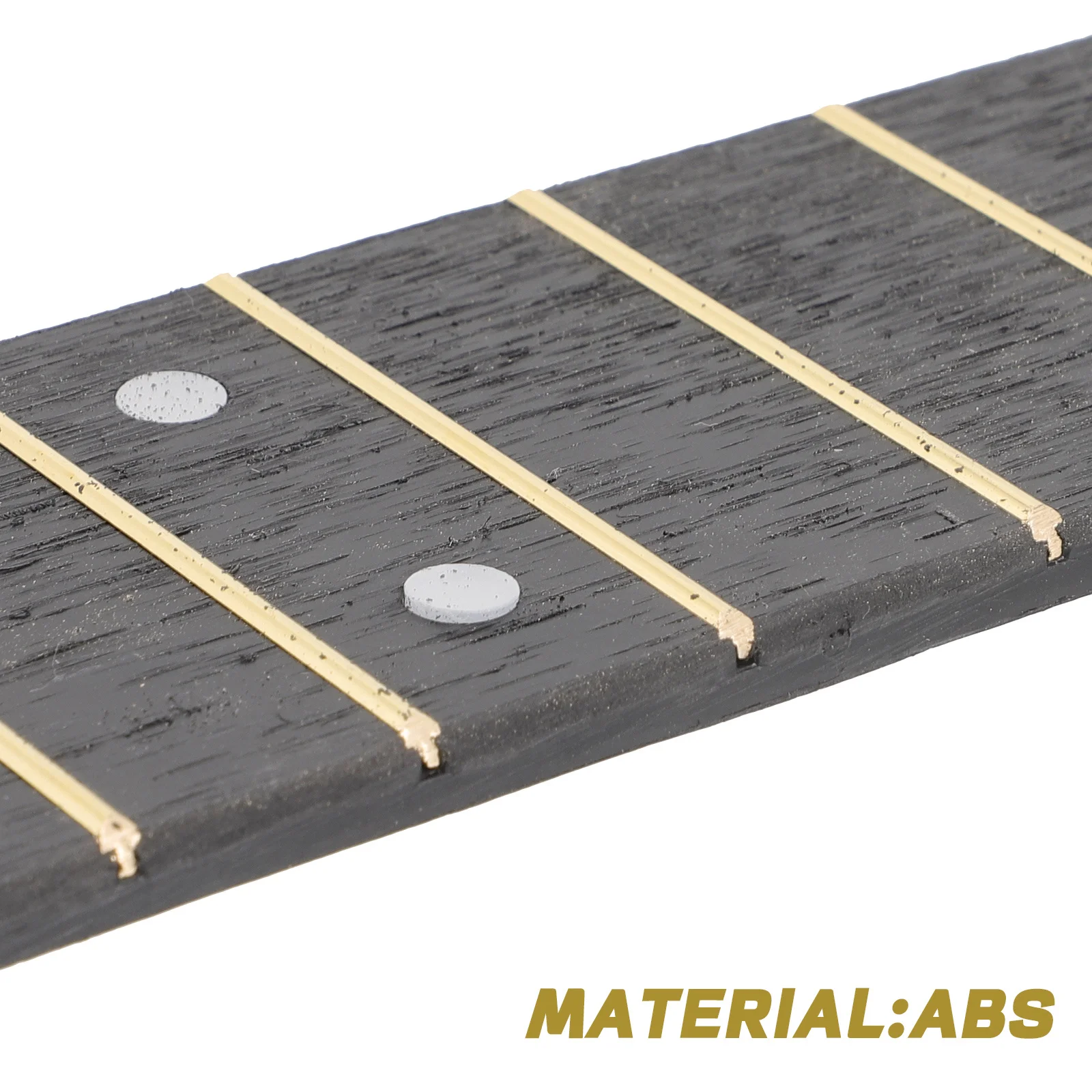 

2pcs Ukulele Replacement Abs Replacement Fretboard Parts Fingerboard For Guitar Folk Acoustic Fret Board Repair Parts Accessory
