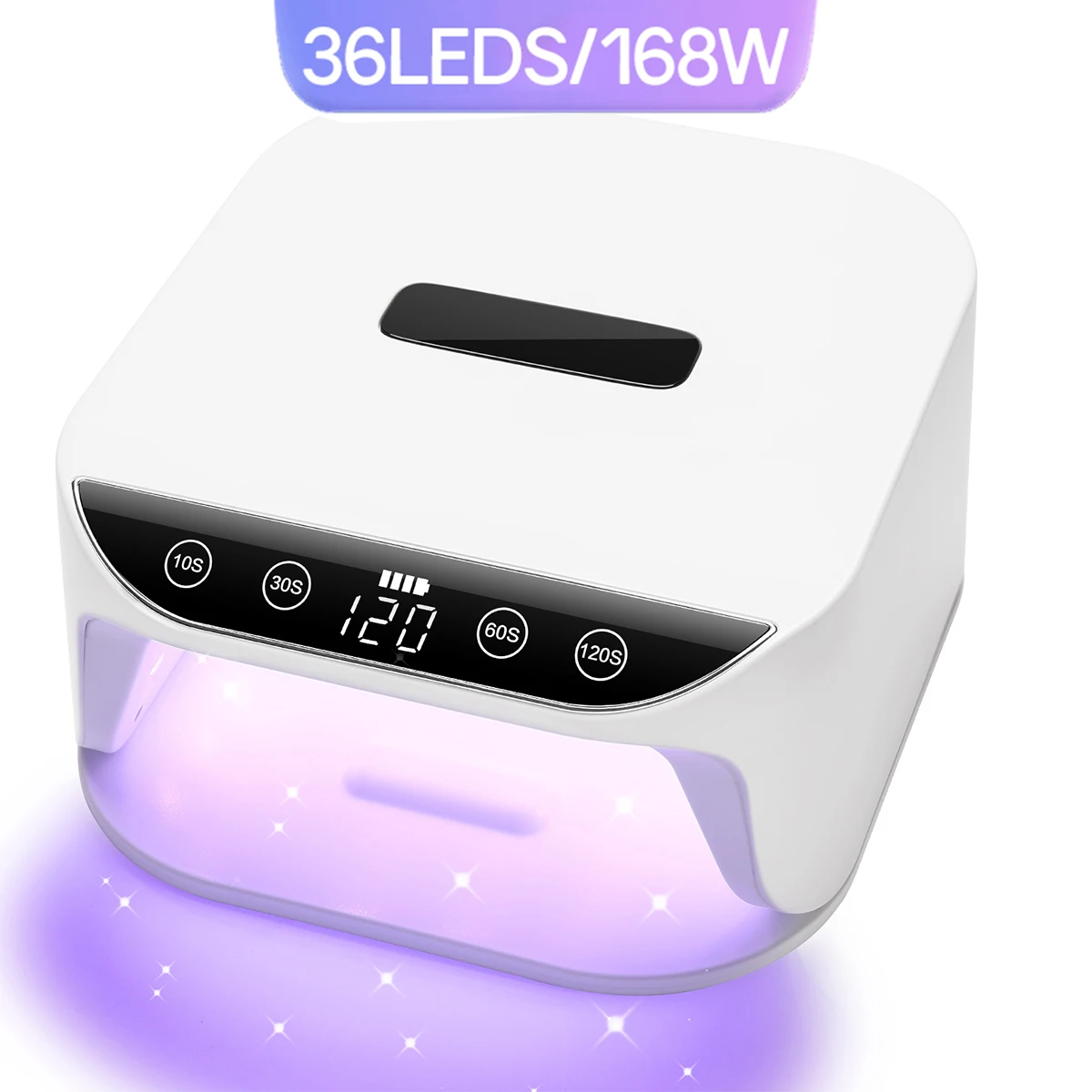 DianaBeauty 36LEDS sèche-ongles pour le durcissement de tous les vernis Gel professionnel séchage rapide UV LED lampe à ongles avec écran tactile LCD