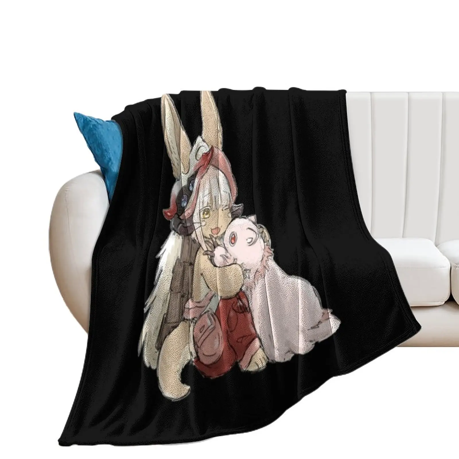 Made in Abyss Anime Classic Throw Blanket Sofas Baby Plush bed plaid Blankets