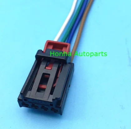 Free shipping 4 Pin/Way Female Male Car Taillight Chair Connector Plug for Sagitar Magotan Golf Tail lamp 3AA972714 7N0972704