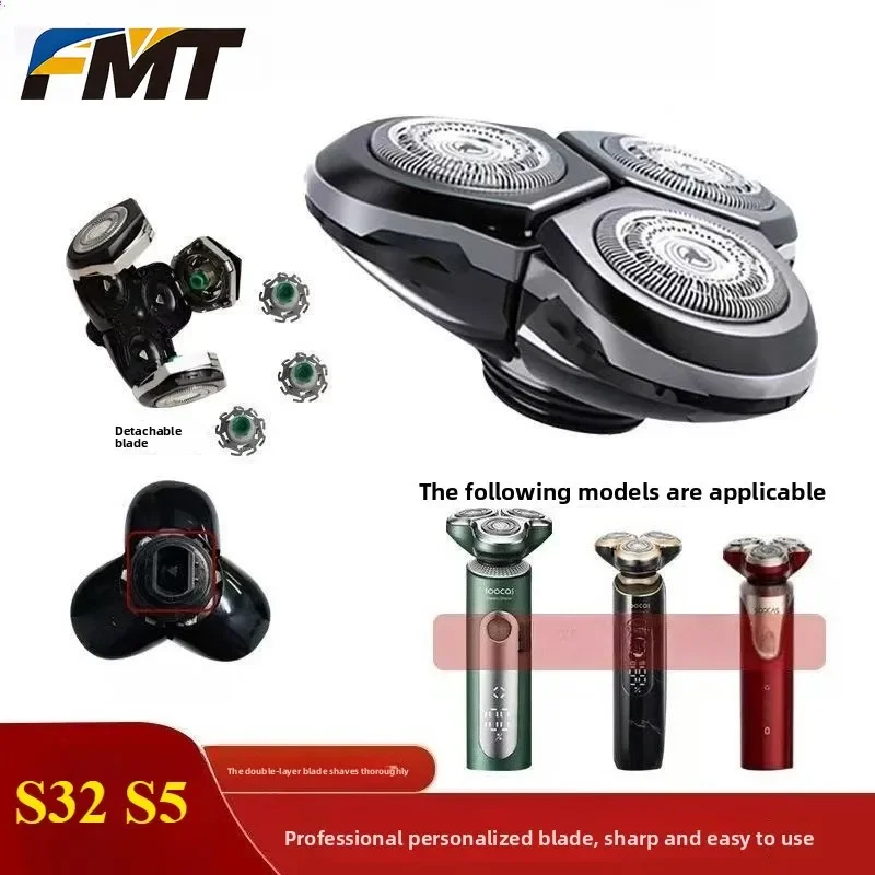 new 1pcs Razor Replacement Shaver Head for Soocas S32 S5