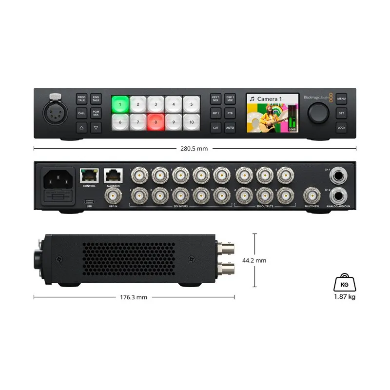 BMD ATEM 1M/E Constellation HD Guide Station Switch Station 2M/E high definition live broadcast acquisition