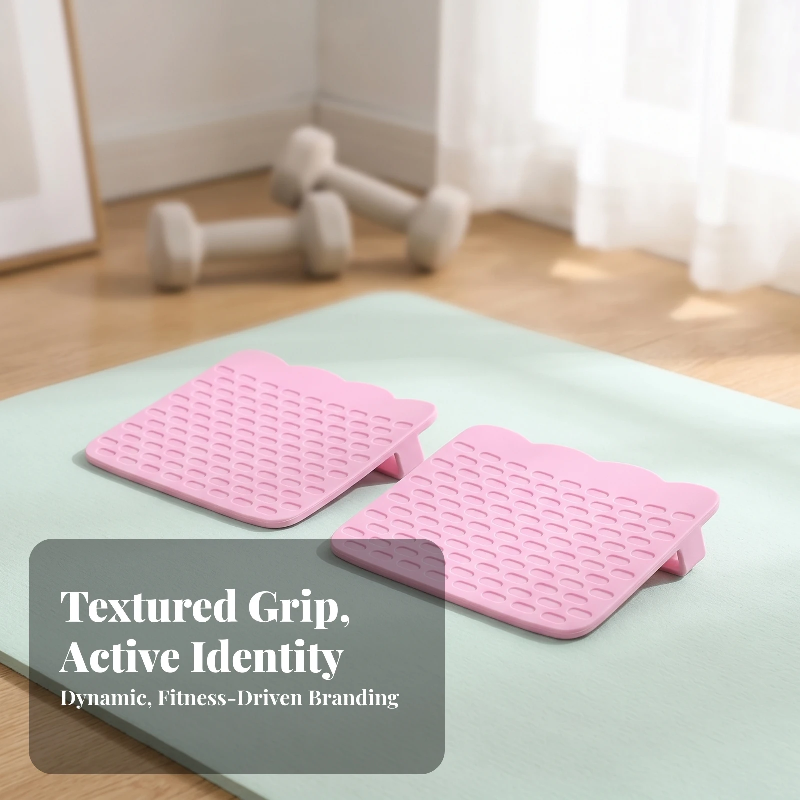 Lightweight Easy to Clean Fingerless Design Fitness Accessory Silicone Hand Grip Pads Weight Lifting Grips Pull-up Grip Pads