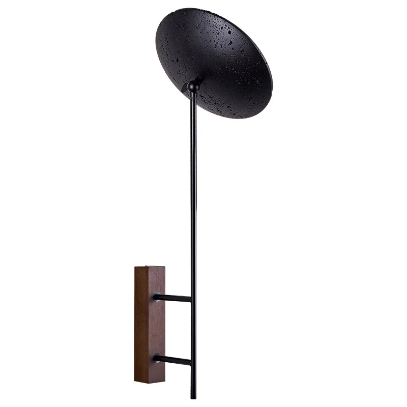 

Medieval vintage living room background wall wall lamp, Italian high-end bedside stairs aisle entrance atmosphere lamp
