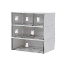 Minimalist Fashion Student Stationery Multi-compartment Storage Drawer Pencil Cabinet Office Desktop Organiser