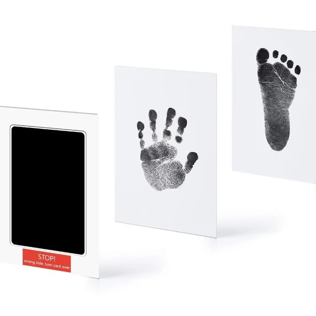 Safe Non-toxic Baby Footprints Handprint No Touch Skin Inkless Ink Pads Kits for 0-10 Months Newborn Pet Dog Footprint Souvenir 3 Safe Non-toxic Baby Footprints Handprint No Touch Skin Inkless Ink Pads Kits for 0-10 Months Newborn Pet Dog Footprint Souvenir 3