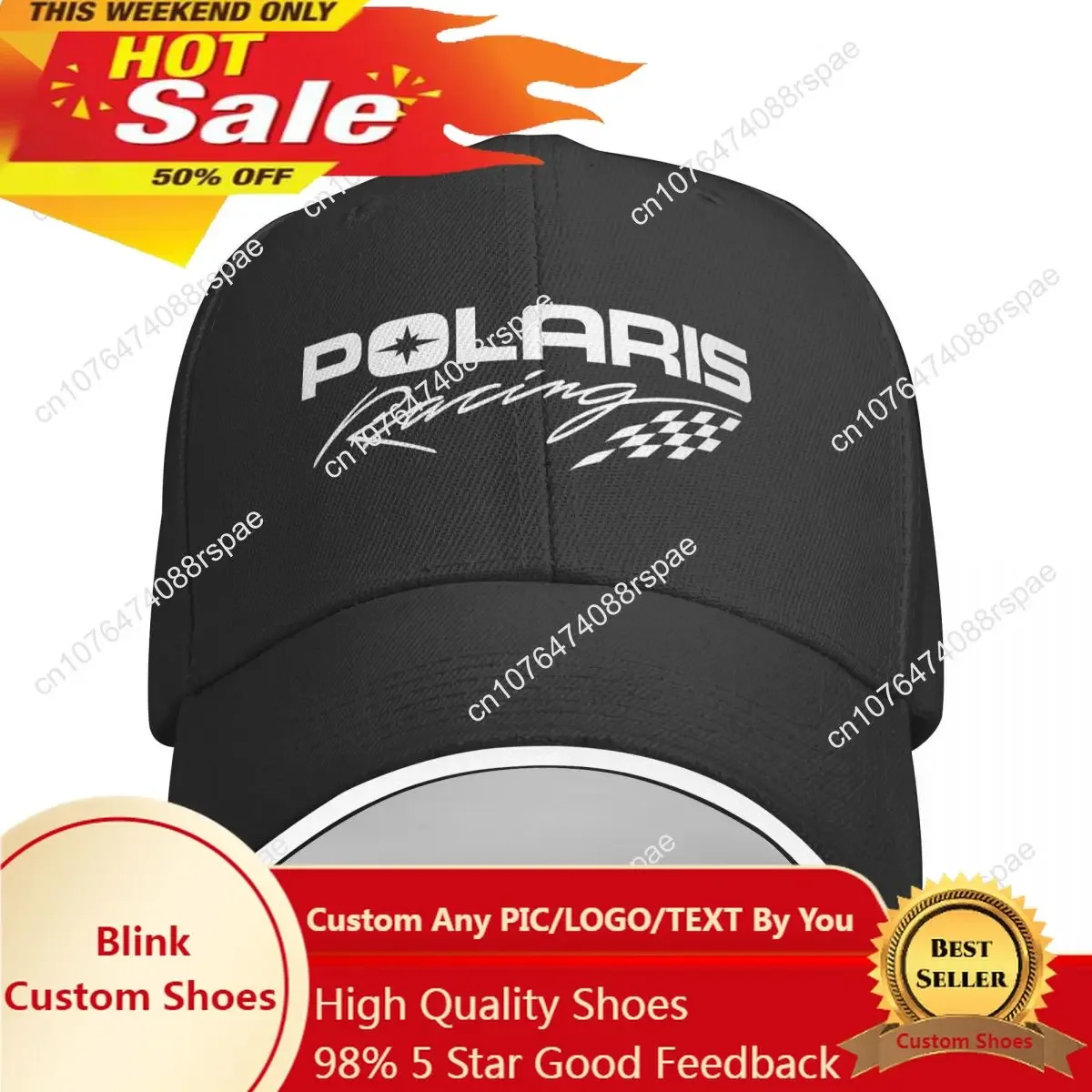 

Polaris Logo Men's New Baseball Cap Fashion Sun Hats Caps For Men And Women