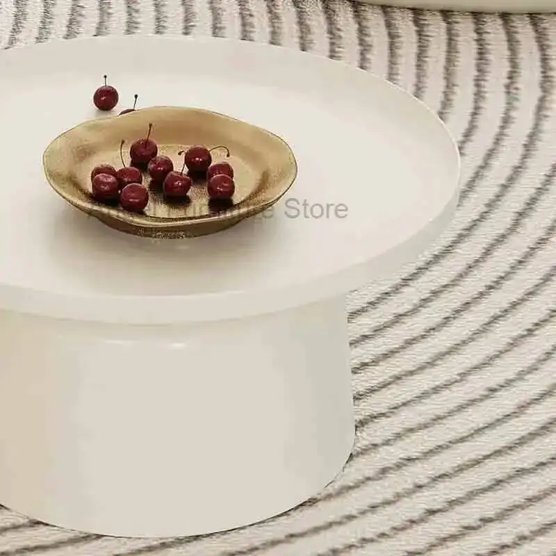 ユニークなテーブルコーヒーハードカバーホワイト美的ミニマリストリガーレコーヒーテーブル大理石リビングルームムエブルサロンホームデコレーション