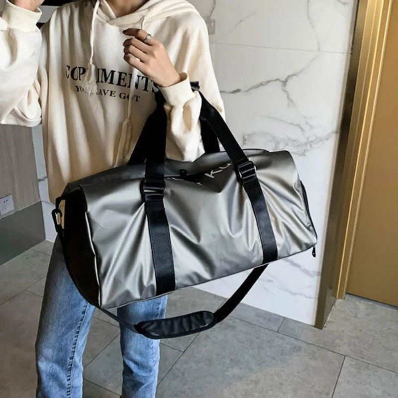 New Men Women Gym Bag Shoes Compartment Dry/Wet Separated Sport Bag Large Capacity Fashion Handheld Luggage Trip Travel Backpack