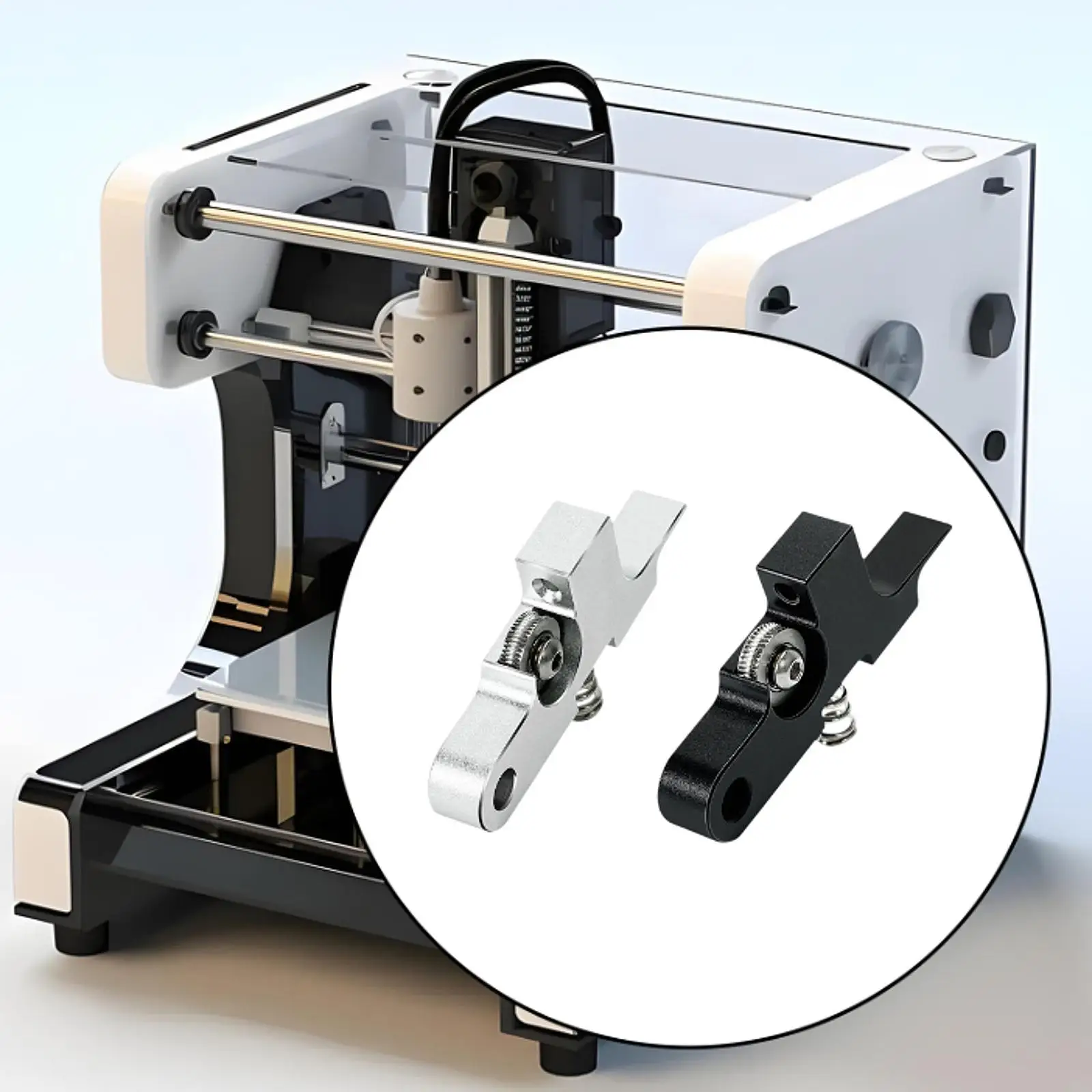 

Wheel Gear with 3D Printer Metal with Groove Bearing Gear Extruder Idler Arm for 3D Printer Parts Accessories Upgrade Replaces