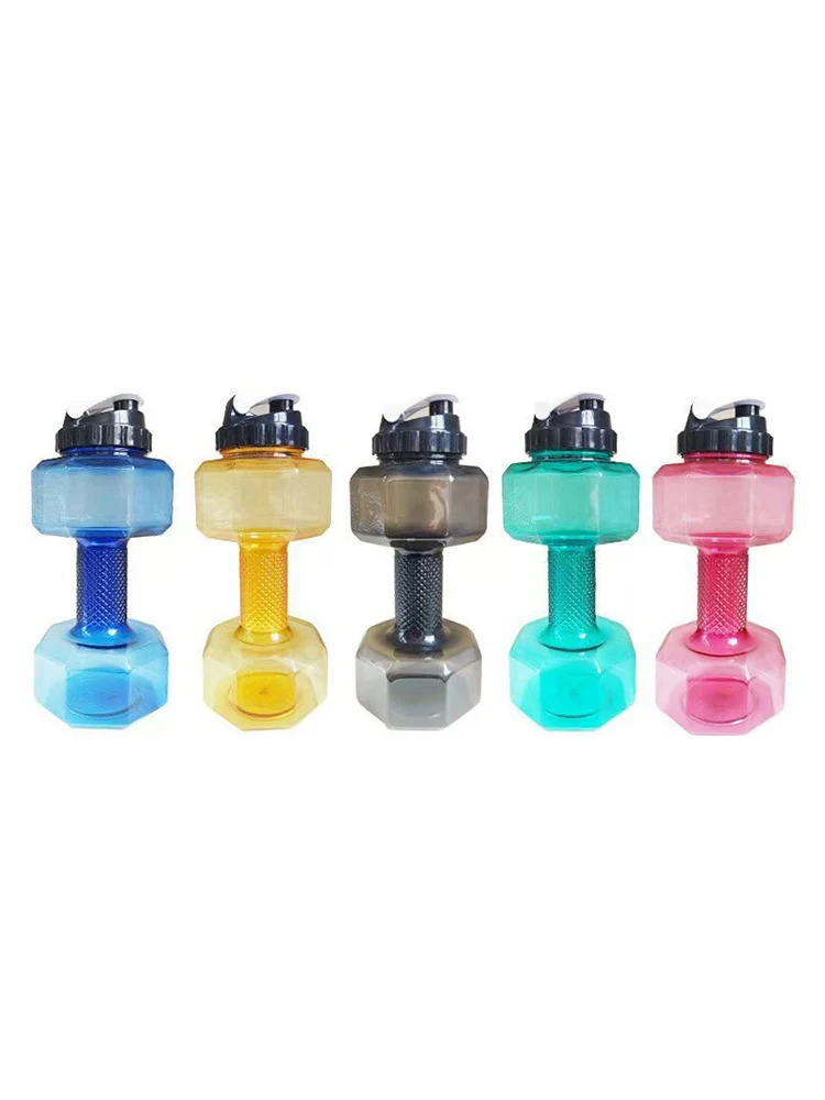 AliExpress 2.2L Dumbbell Shaped Kettle Sport Water Bottle Fitness Cycling Water Bottle Creative Summer Water Drinks Bottle
