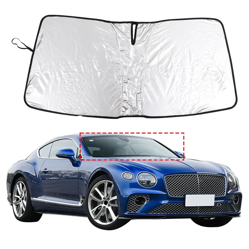 

For Bentley Continental 2 Door 2018+ Car Front Windshield Sunshade Anti-Heat Insulation Cover Interior Accessories