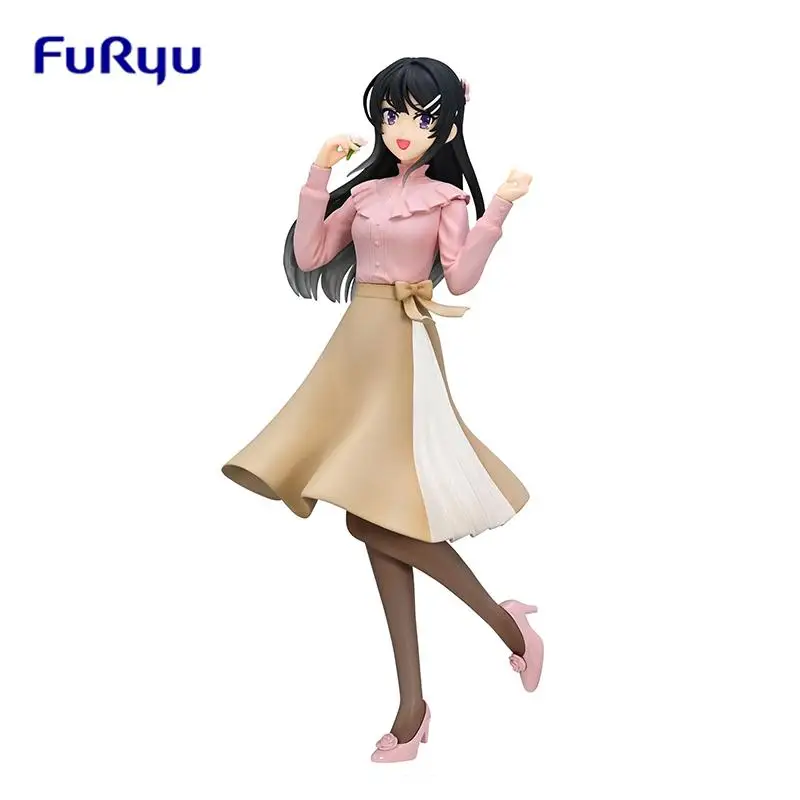 Original FuRyu Trio-Try-iT Rascal Does Not Dream of a Dreaming Girl Sakurajima Mai PVC Anime Figure Action Figures Model Toys