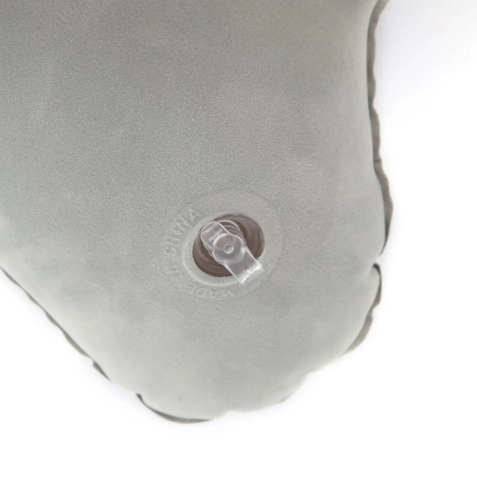 Flocked Air Pillow Foldable Low Back Cushion for Driving Traveling Home Use