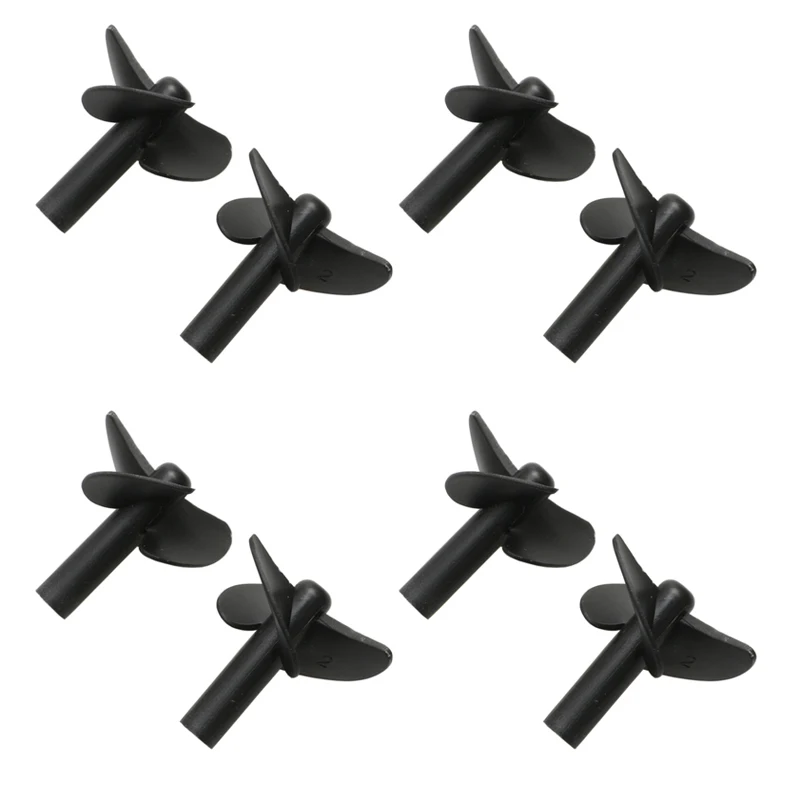 4Pairs Dia 26mm 3-blade Paddle Inner Shaft Hole 2.2mm PC Propeller for RC Bait Boat DIY Trawlers Ship Full Immersion Propellers