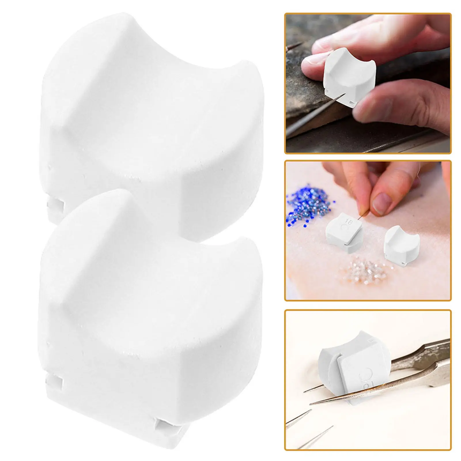 

18Pcs Ring Press Dies Jewelry Craft Tools Small Ring Bender Accessories for DIY Jewelry Making Equipment Parts