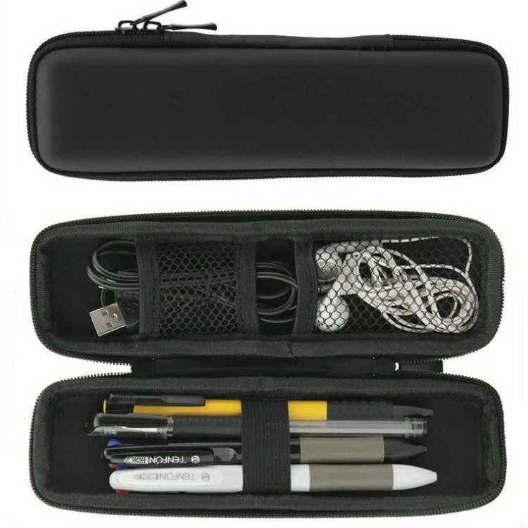 

1PC Black EVA Hard Shell Stylus Pen Pencil Case Holder Protective Carrying Box Bag Storage Container for Pen Ballpoint Pen Stylu