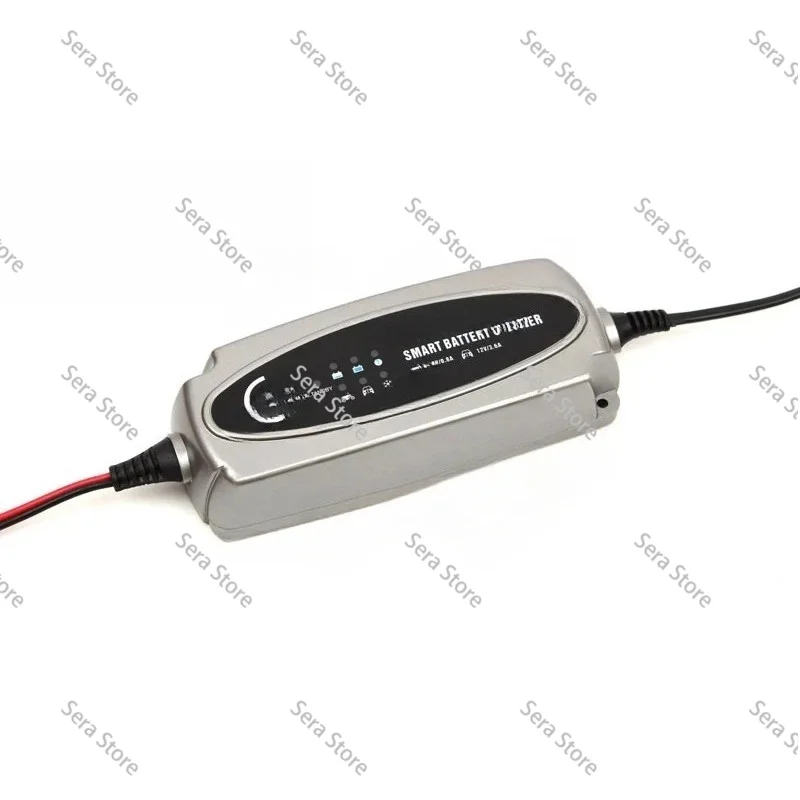 12V 0.8A/3.6A Stage Fully Automatic Smart Battery Charger Maintainer Rescue for All Types Lead Acid Batteries Of Car, Motorcycle