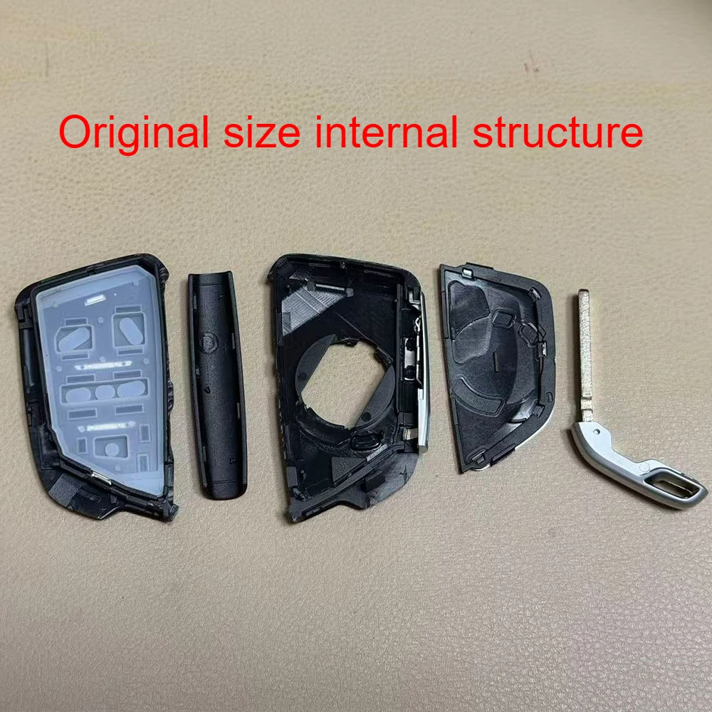 4 5 أزرار الحجم الأصلي مفتاح السيارة فوب شل الإسكان لكاديلاك XT4 CT6 ATS إسكاليد ESV DTS ELR STS Xt5 XTS CTS SRX ATSL #3