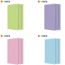 4 farbe Ersatz Schneiden Matte Klebstoff Gummi Pad Mit Mess Grid 12x24 Zoll Geeignet Für Silhouette Cricut/cameo Plotter